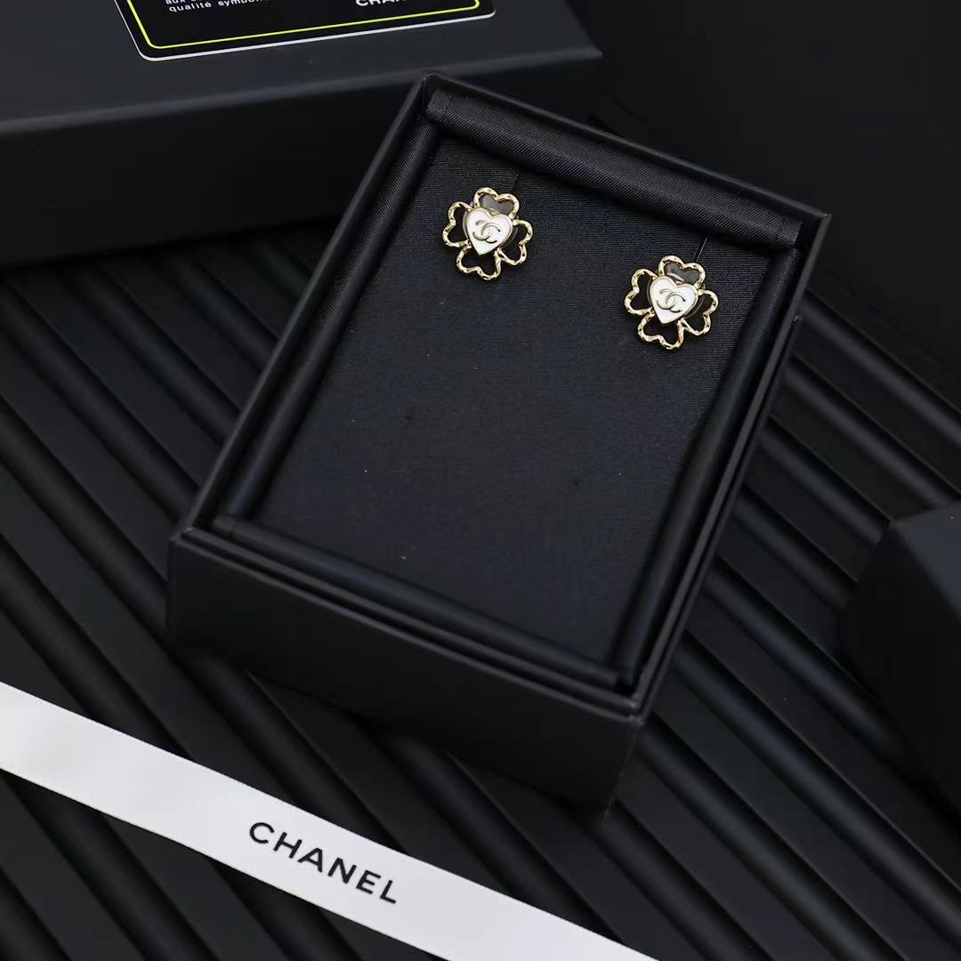 heart Stud Earrings for unisex couple - alternate angle view 4