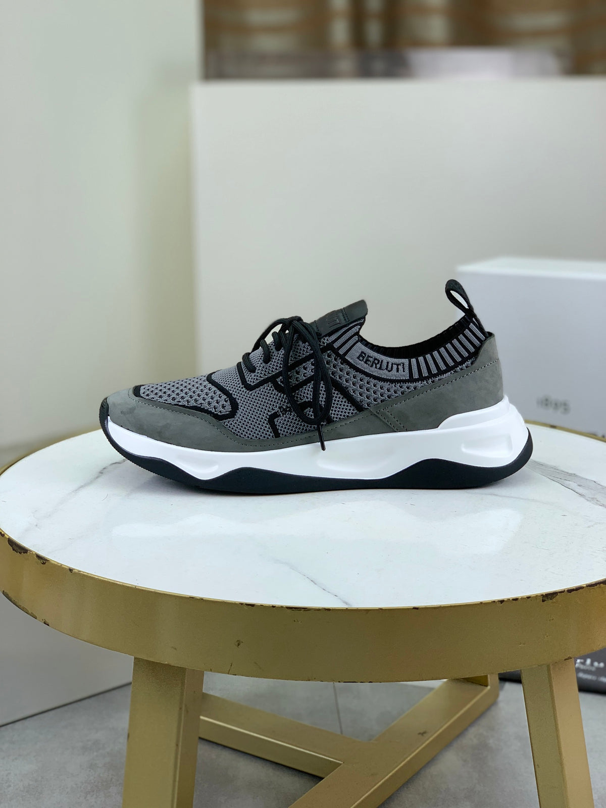 Berluti Men's Edge-Last Leather Casual Shoes