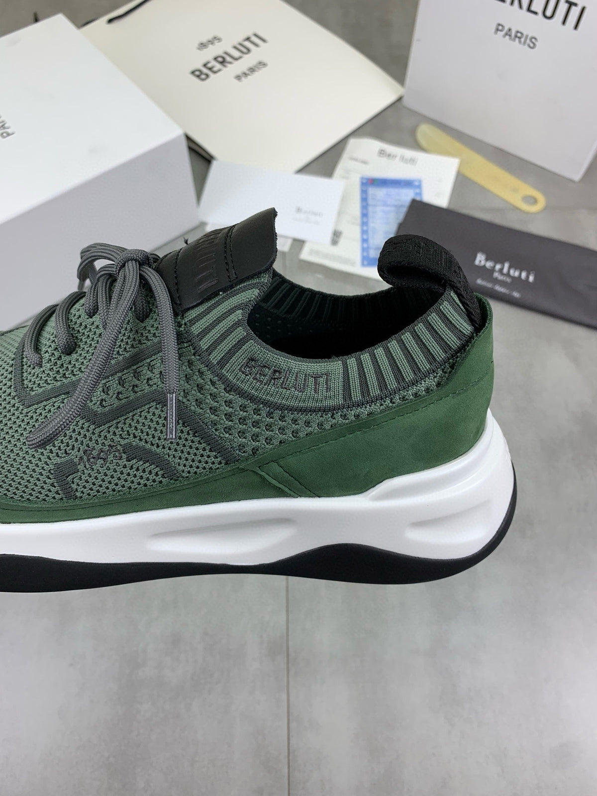 Berluti Men's Edge-Last Leather Casual Shoes