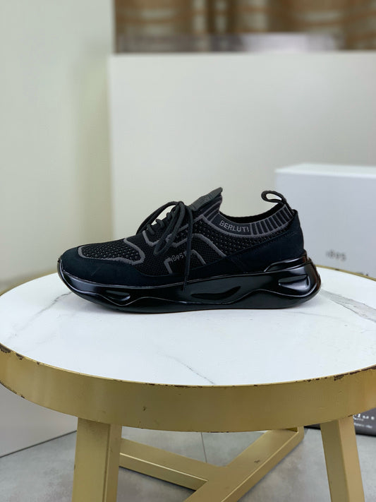Berluti Men's Edge-Last Leather Casual Shoes