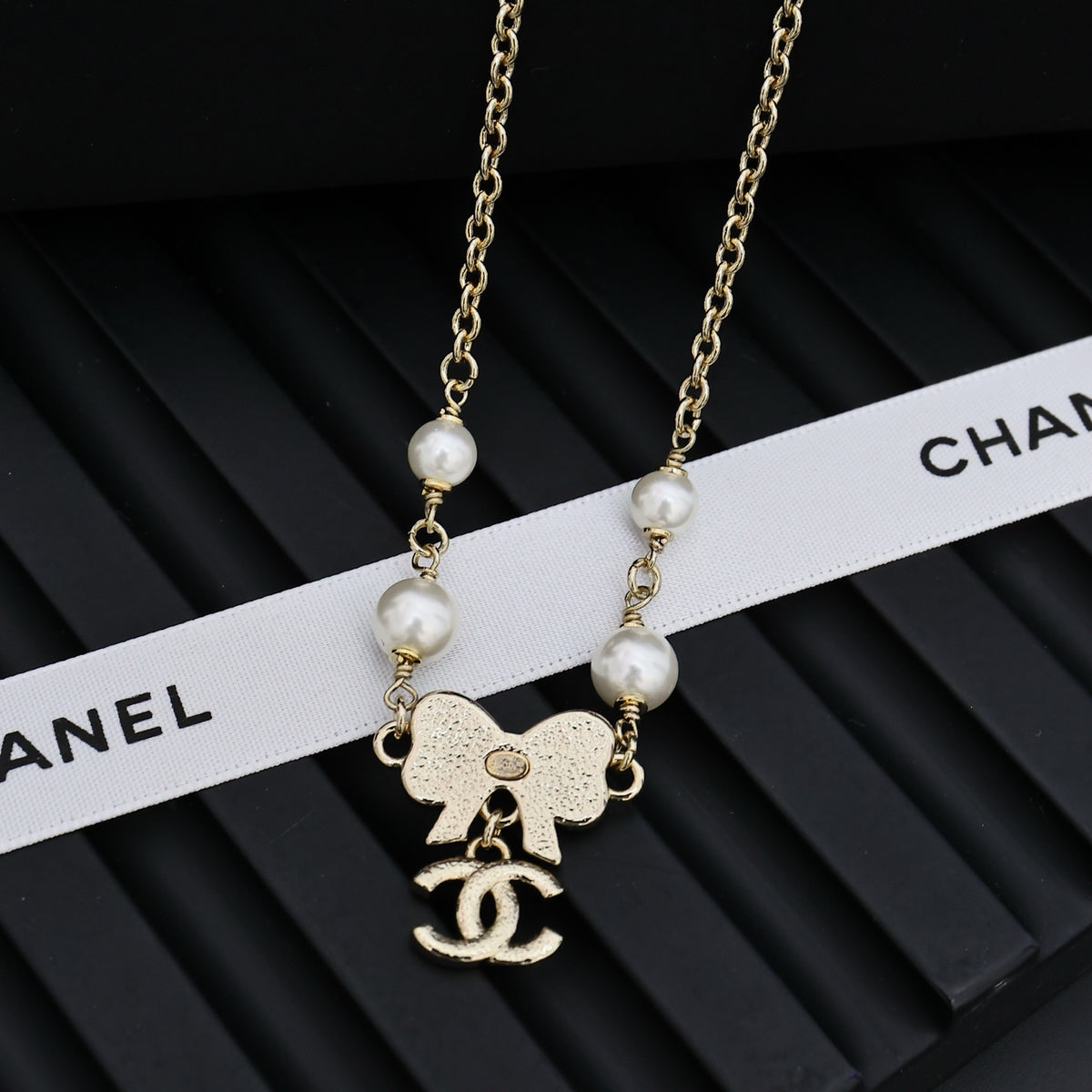 enamel butterfly Necklace for women - alternate angle view 3