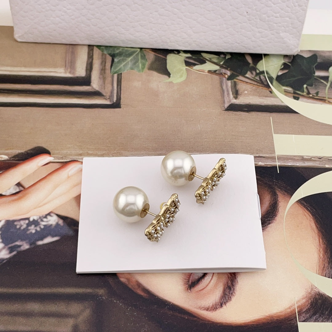 purple brass butterfly Stud Earrings for women - alternate angle view 5