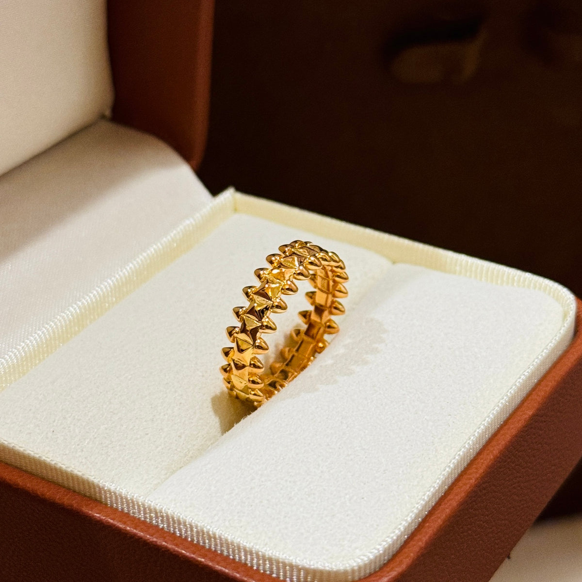 rose gold rose Ring for women - alternate angle view 8