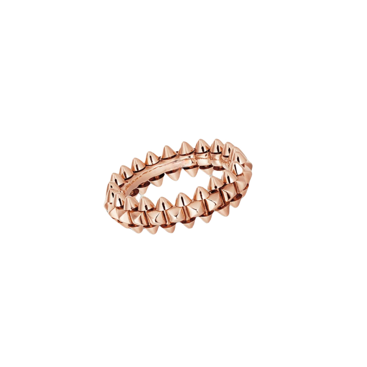 rose gold rose Ring for women - alternate angle view 2