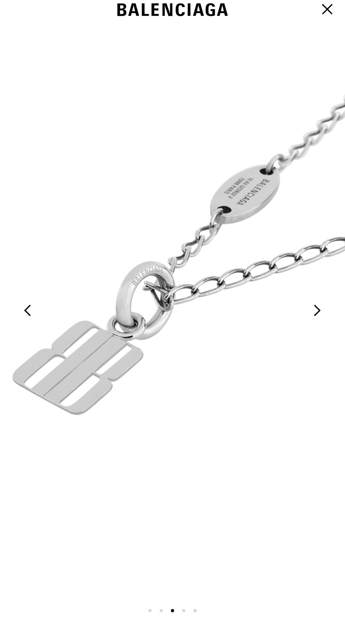 beige luxury Necklace for women - alternate angle view 4