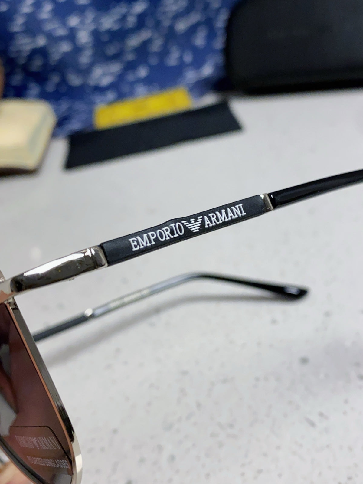 purple metal sun Sunglasses for men - alternate angle view 7