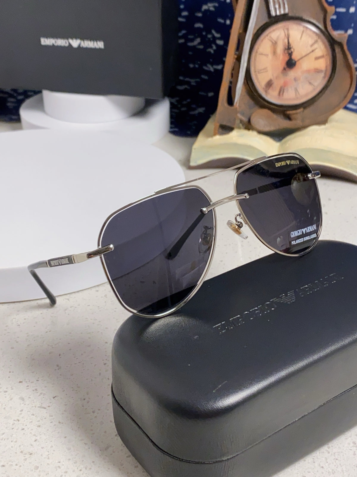 purple metal sun Sunglasses for men - alternate angle view 10