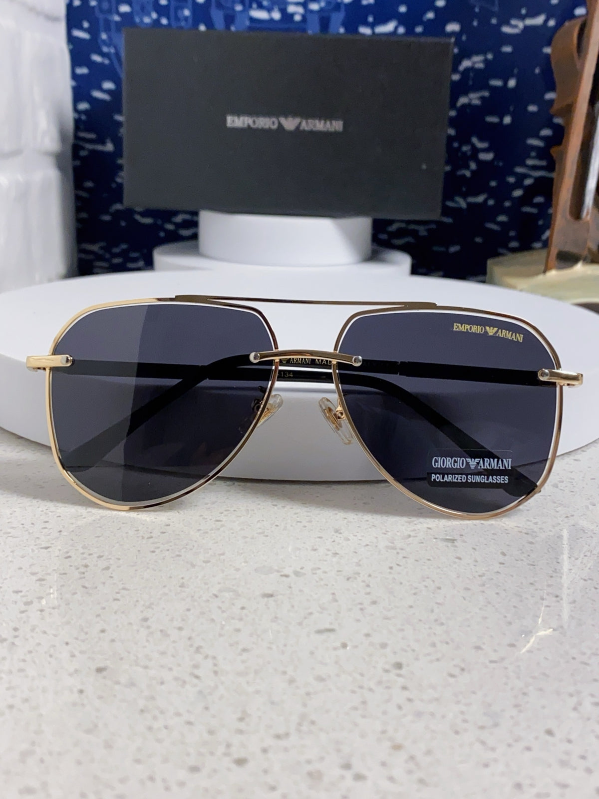 purple metal sun Sunglasses for men - alternate angle view 9