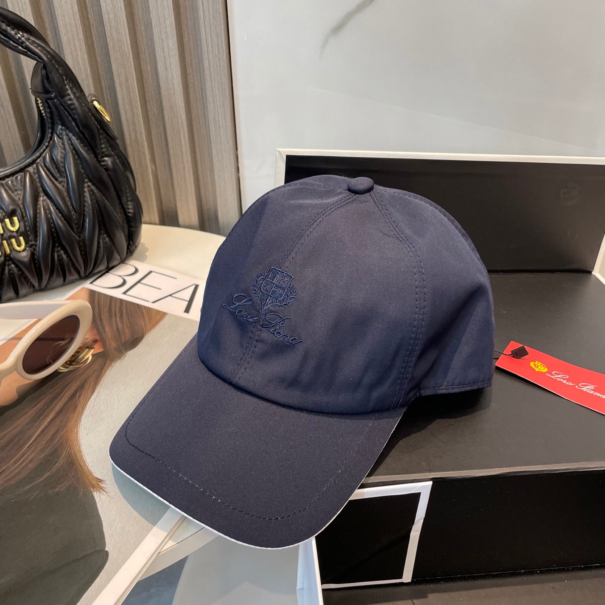 luxury Baseball Cap for women - alternate angle view 6