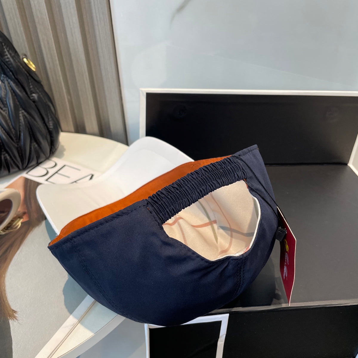 luxury Baseball Cap for women - alternate angle view 3