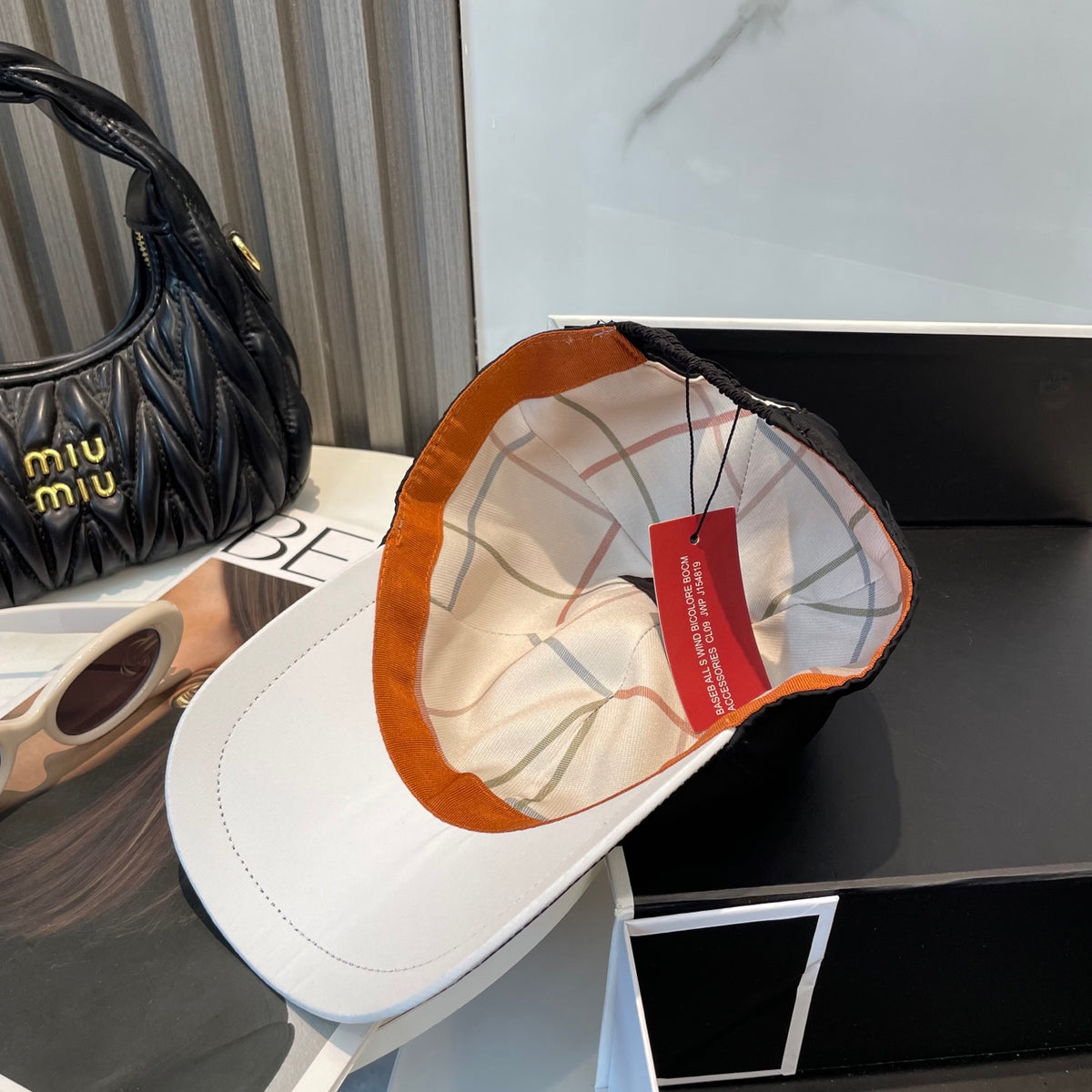 luxury Baseball Cap for women - alternate angle view 4
