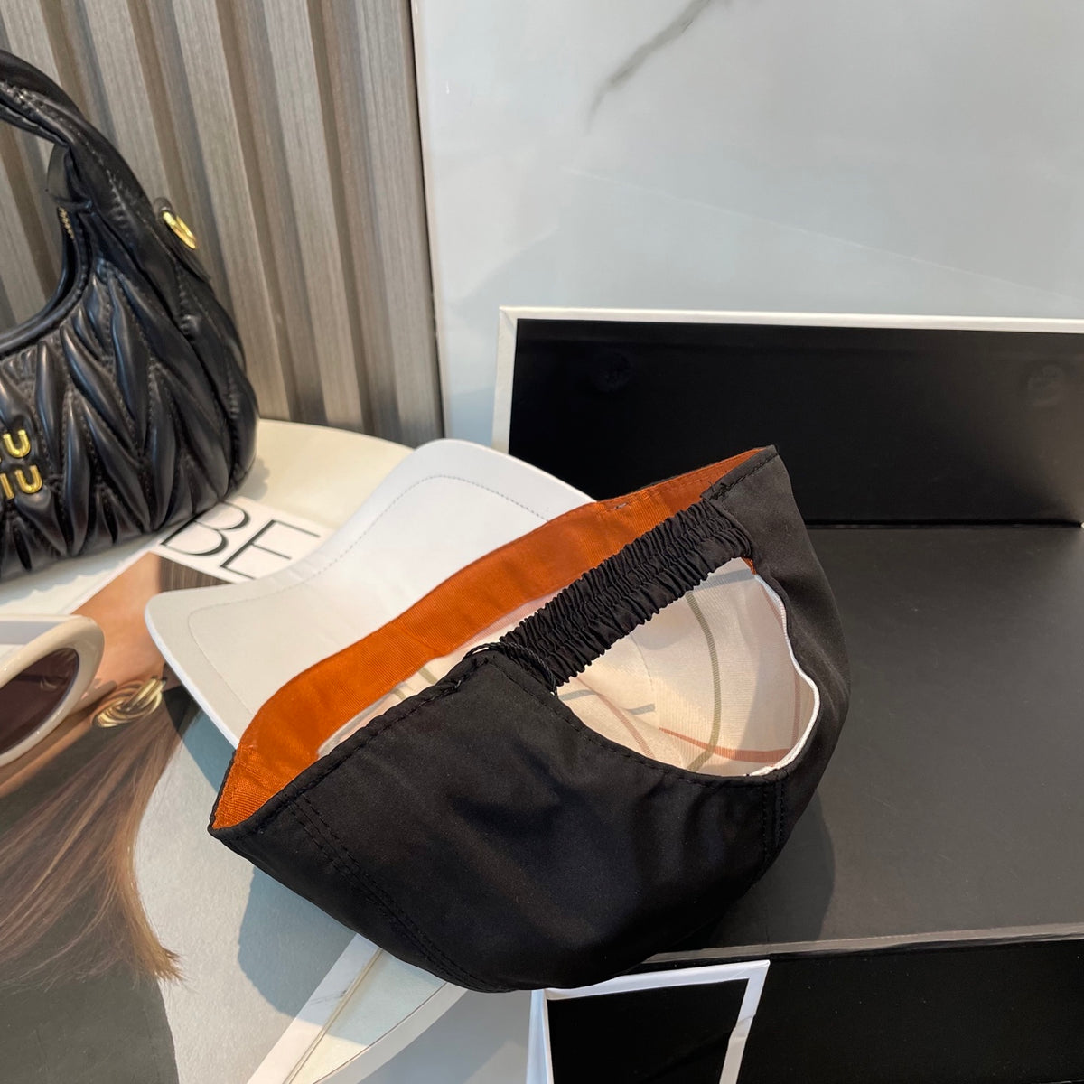 luxury Baseball Cap for women - alternate angle view 3