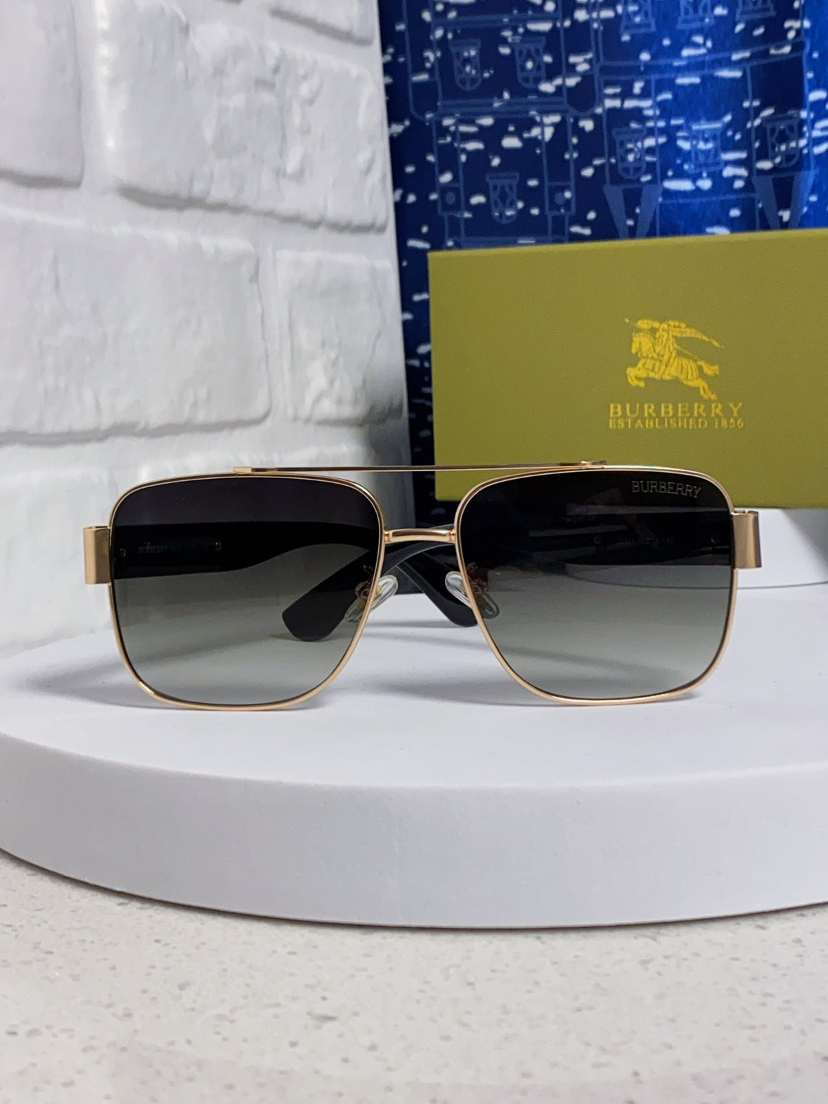purple metal sun Sunglasses for men - alternate angle view 2