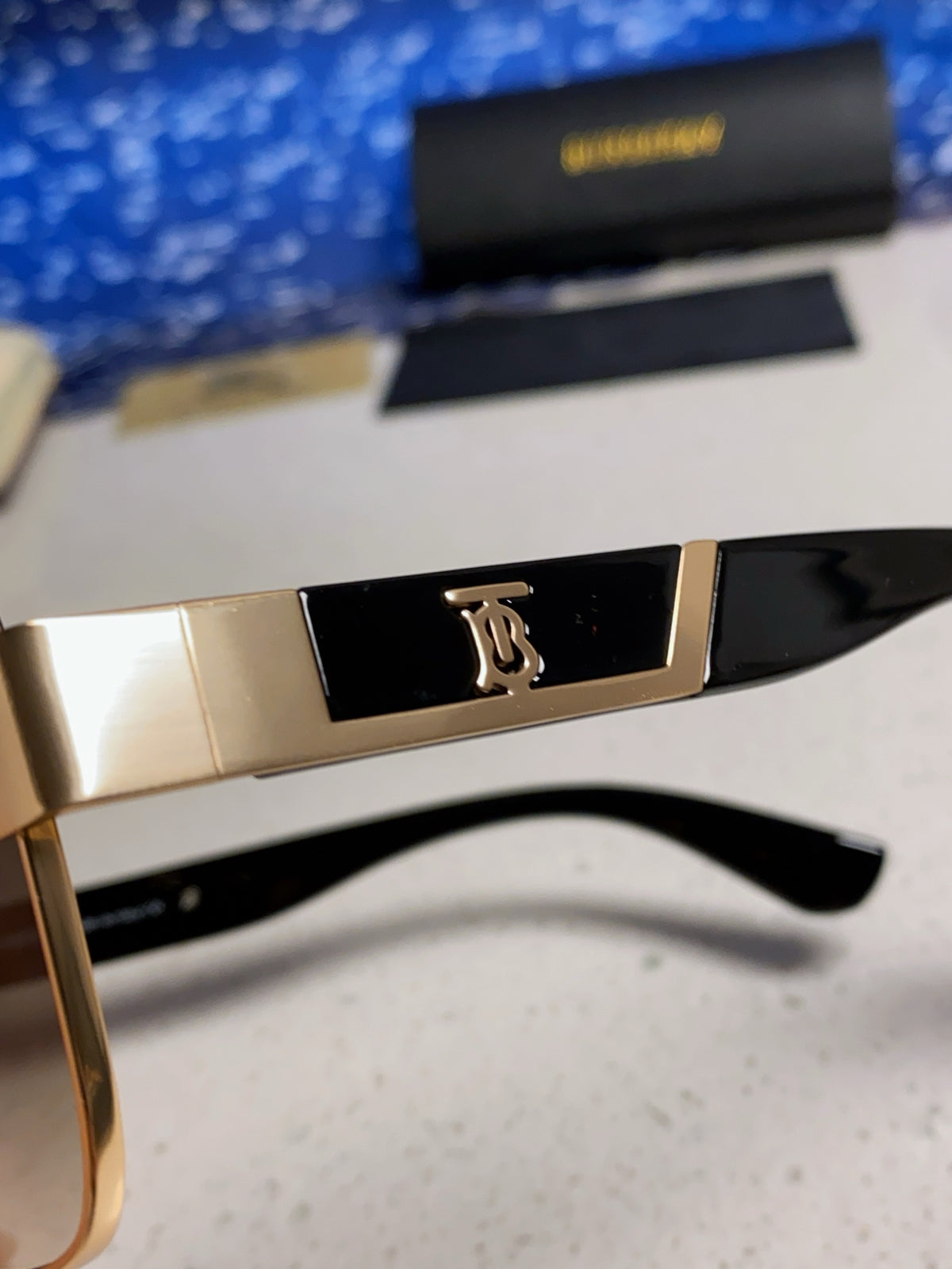 purple metal sun Sunglasses for men - alternate angle view 7