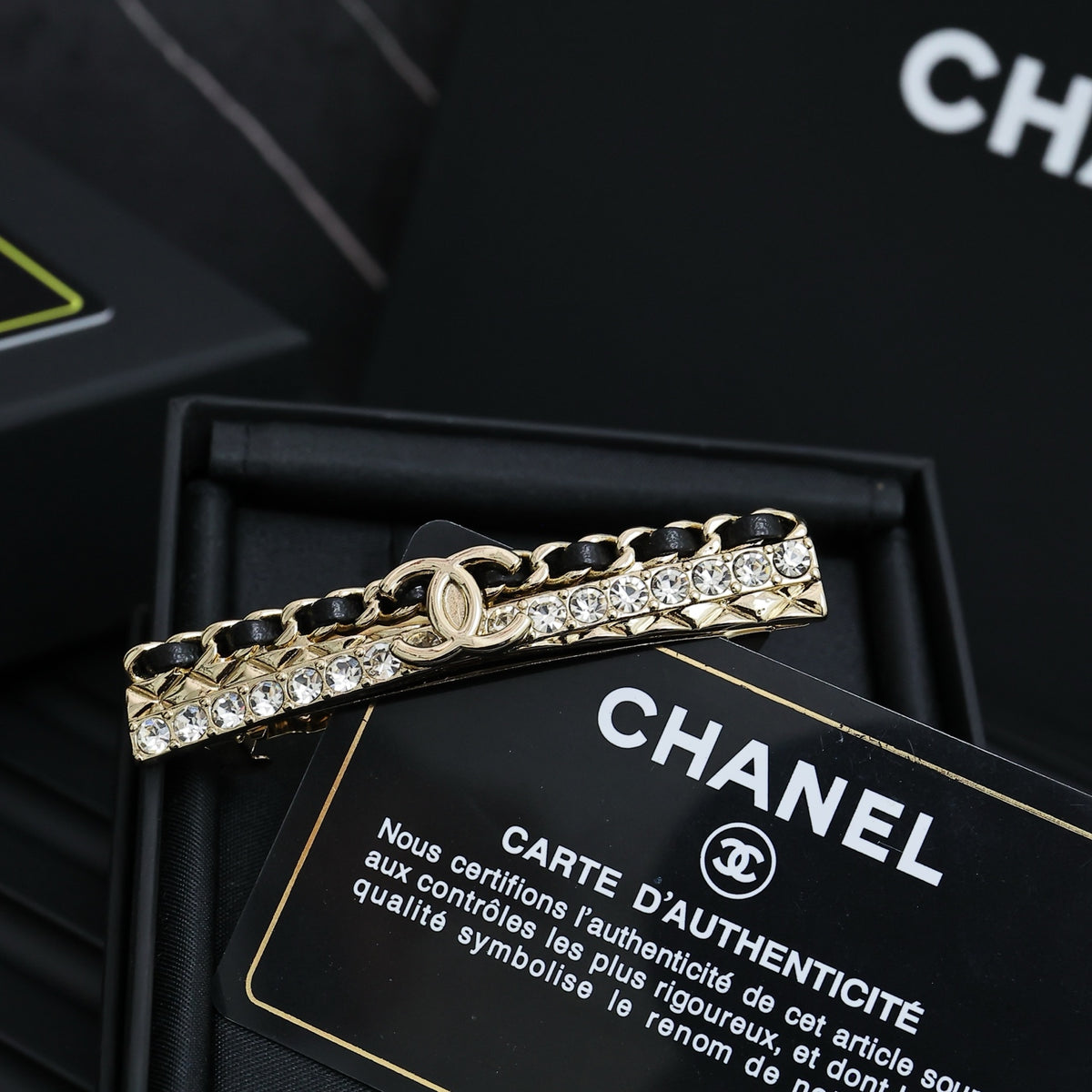 crystal Hair Clip for women - alternate angle view 3