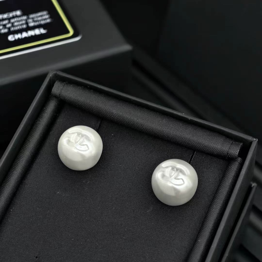 pearl Stud Earrings for women - alternate angle view 5