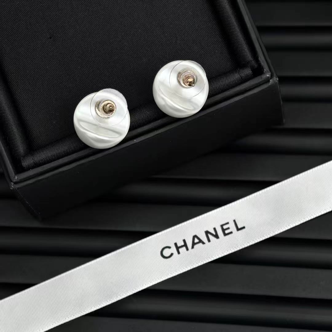 pearl Stud Earrings for women - alternate angle view 6