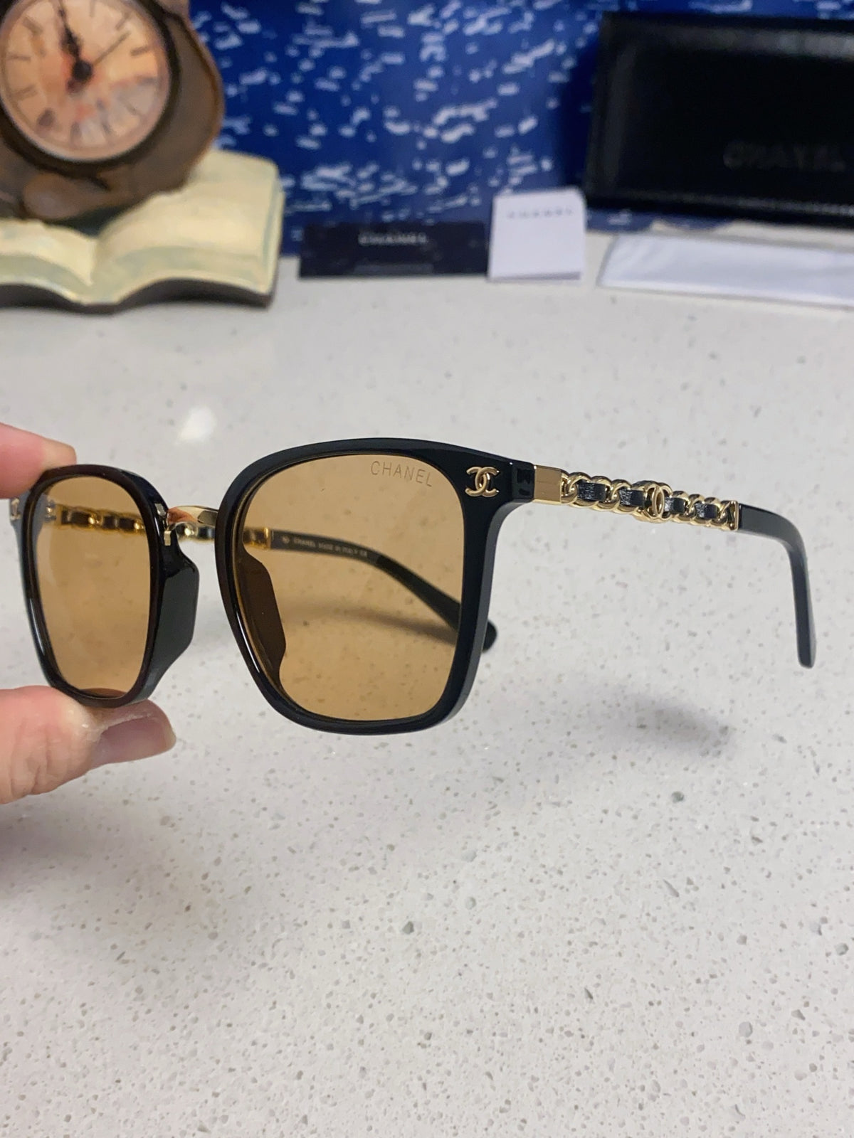 genuine leather luxury fashion accessory for women - alternate angle view 7