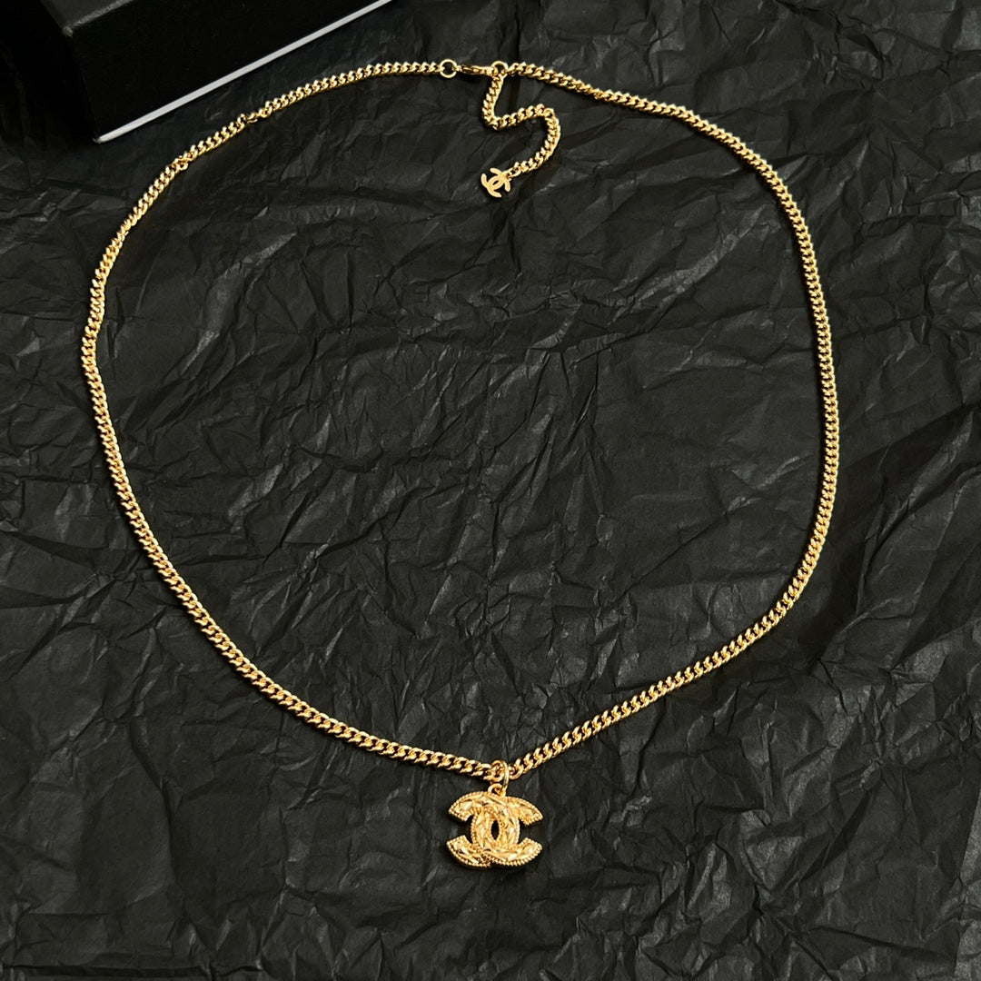 double c Necklace for women - alternate angle view 5