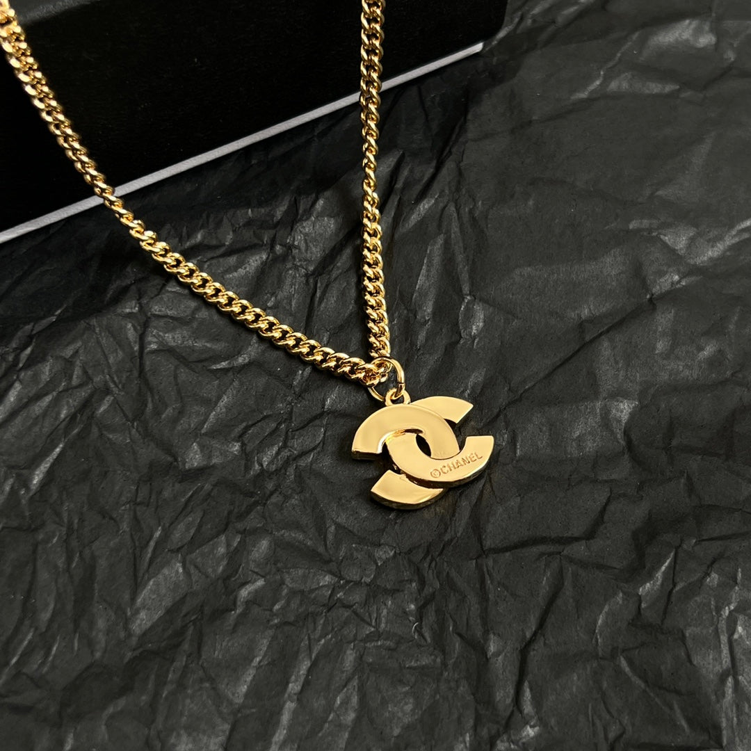 double c Necklace for women - alternate angle view 6