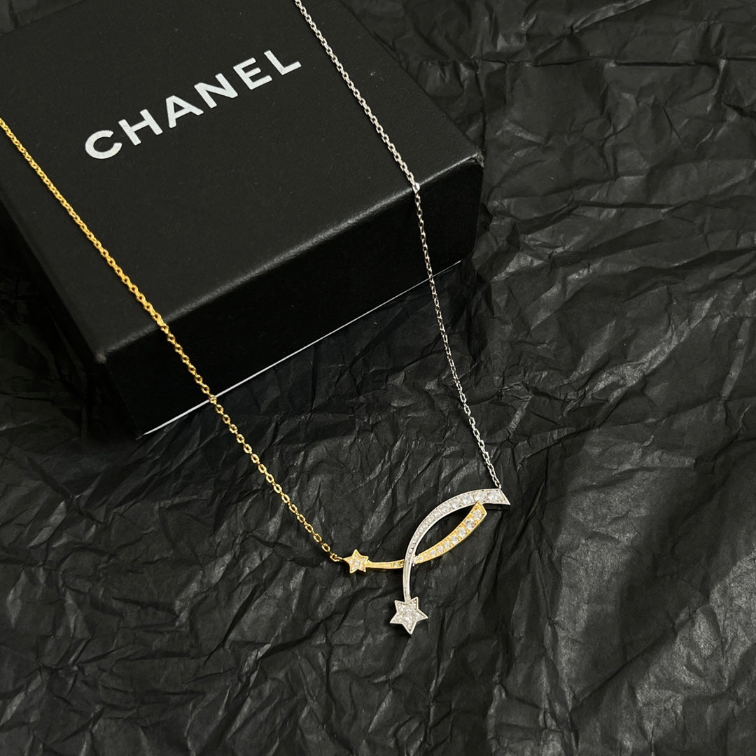 double c Necklace for women - product detail view