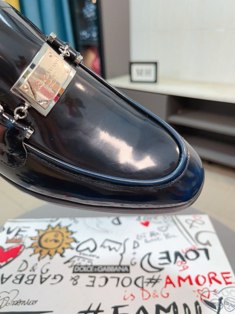 Dolce & Gabbana DG Men's Dress Shoes in Premium Calfskin