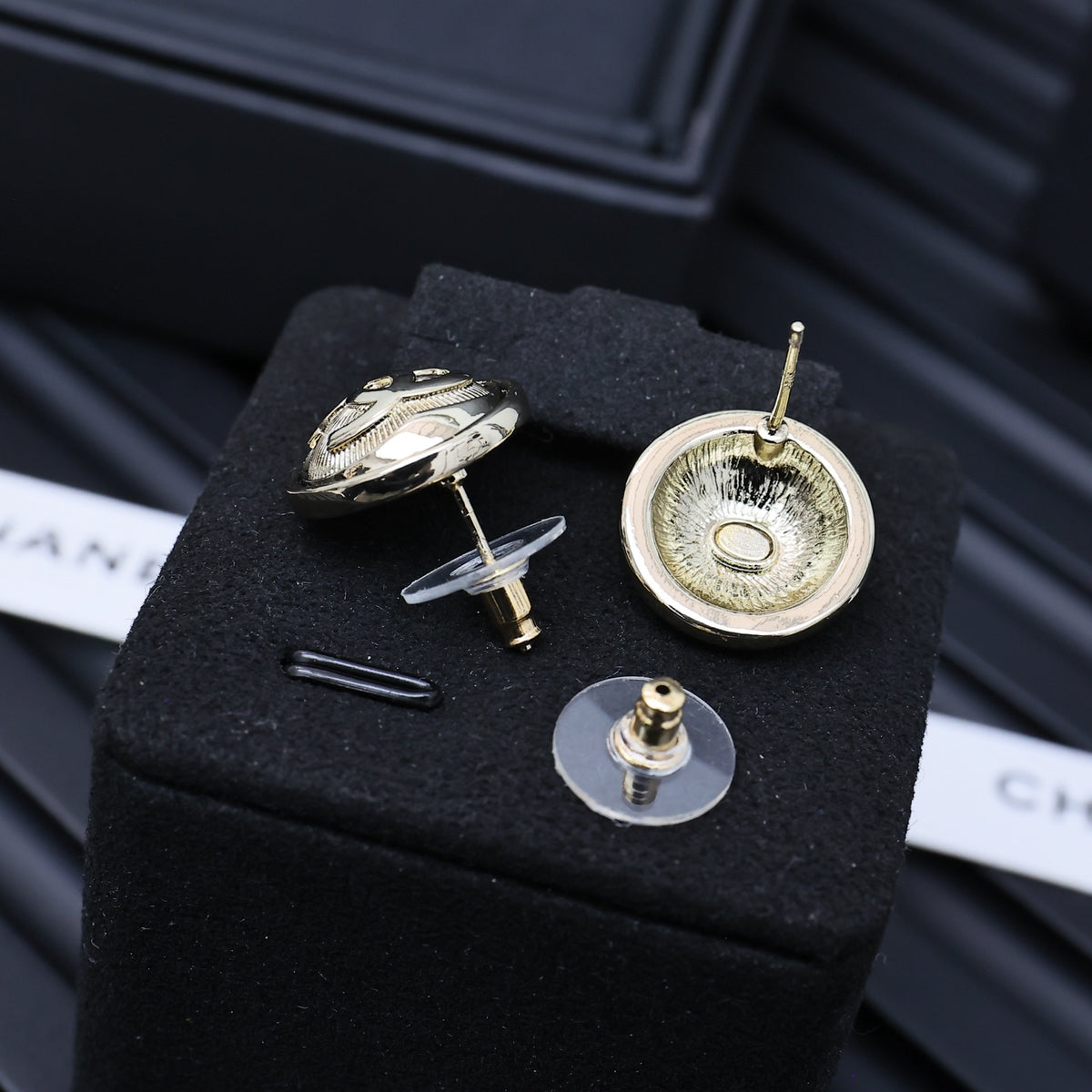 floral Stud Earrings for women - alternate angle view 6