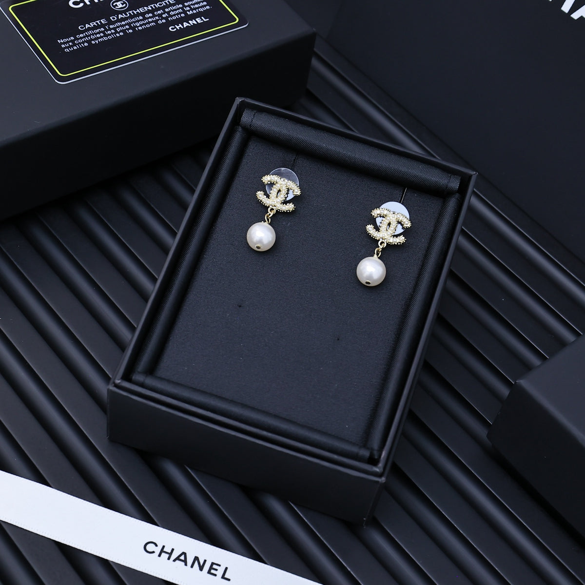 pearl Drop Earrings for women - alternate angle view 6