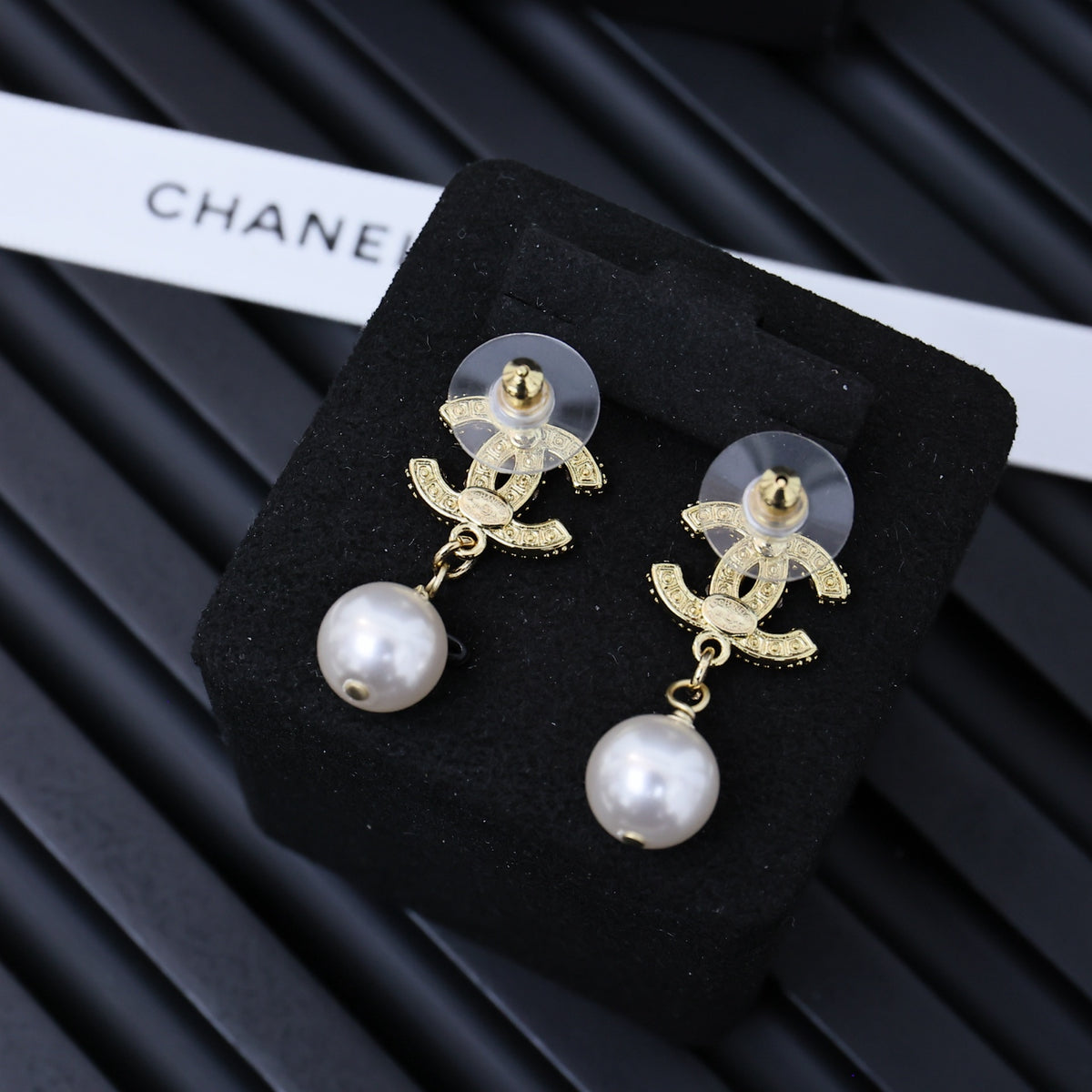 pearl Drop Earrings for women - alternate angle view 4