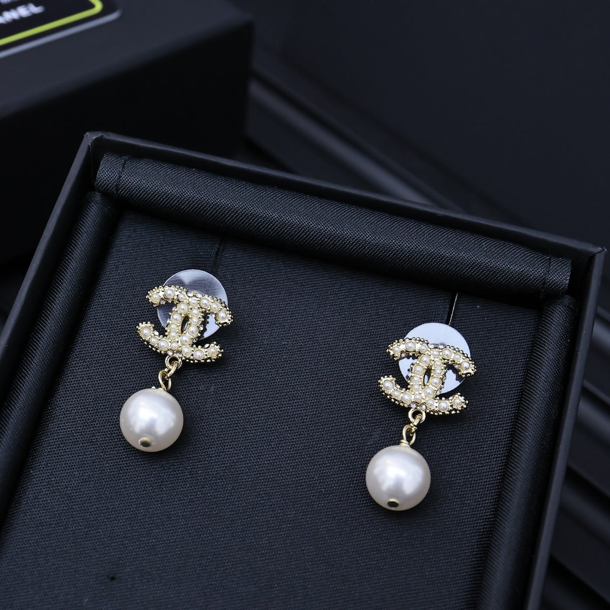 pearl Drop Earrings for women - alternate angle view 5