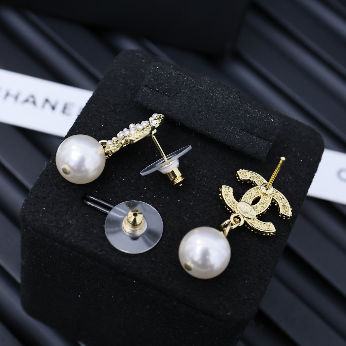 pearl Drop Earrings for women - alternate angle view 3