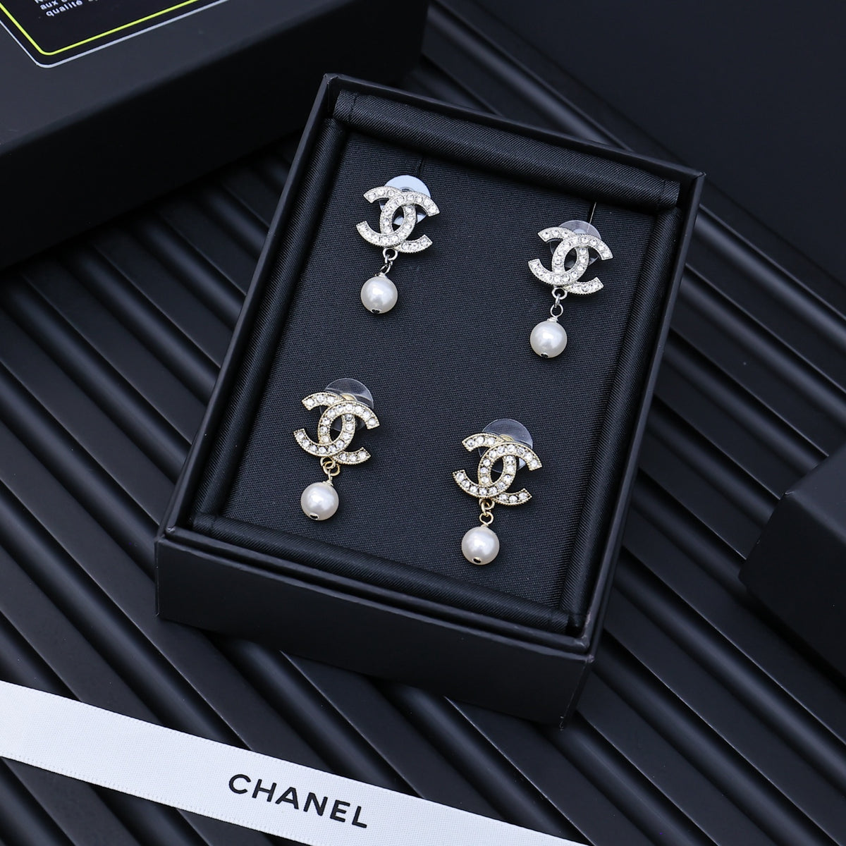 pearl Drop Earrings for women - alternate angle view 6