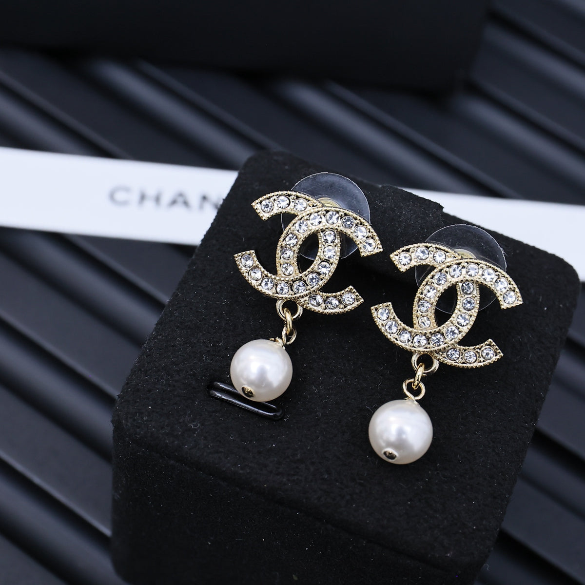 pearl Drop Earrings for women - alternate angle view 3