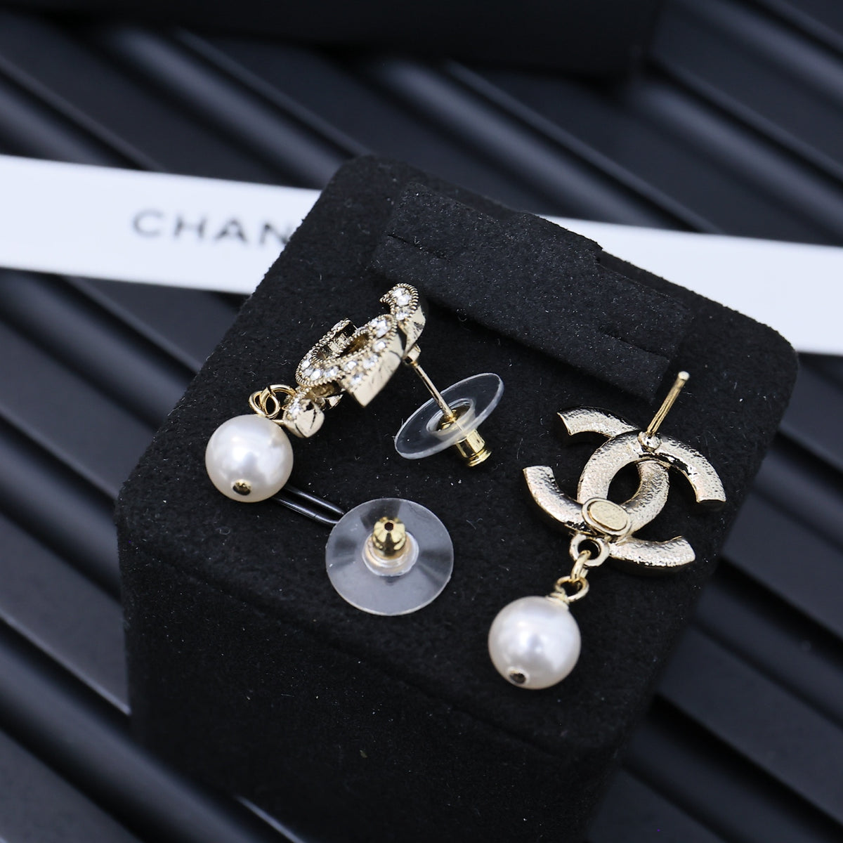 pearl Drop Earrings for women - alternate angle view 2
