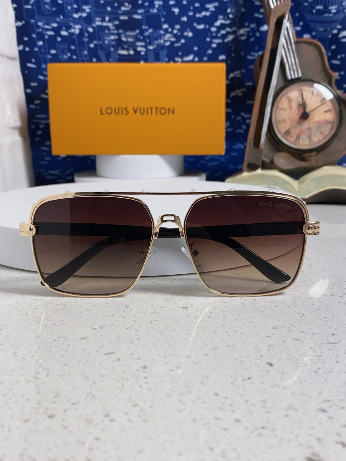 purple metal sun Sunglasses for men - alternate angle view 10