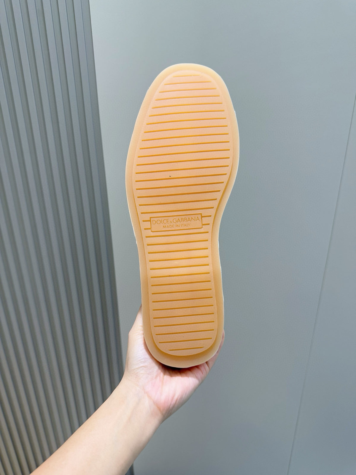 Dolce & Gabbana DG Men's New Florio Suede Moccasin Loafers with Logo