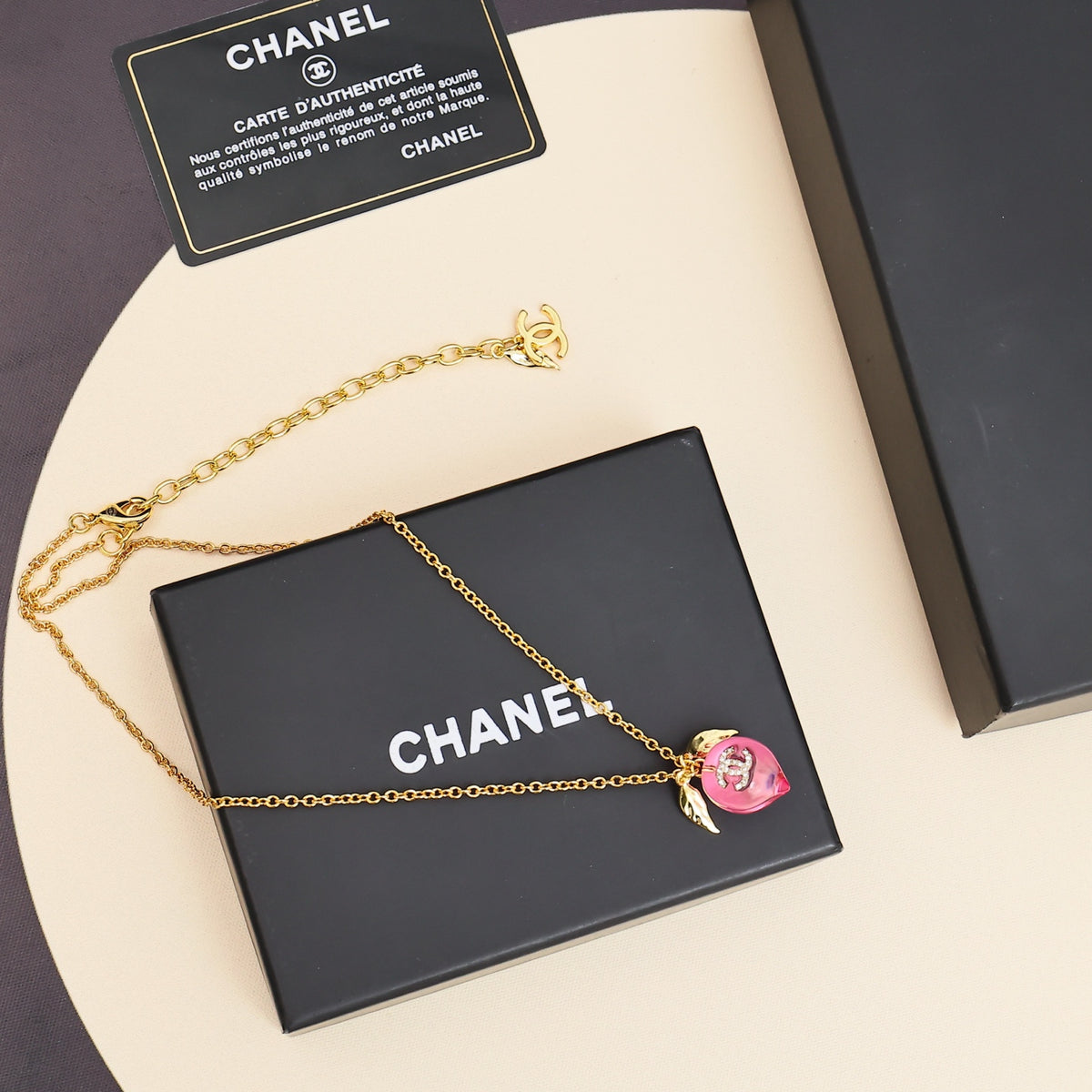 pink Necklace for women - alternate angle view 6