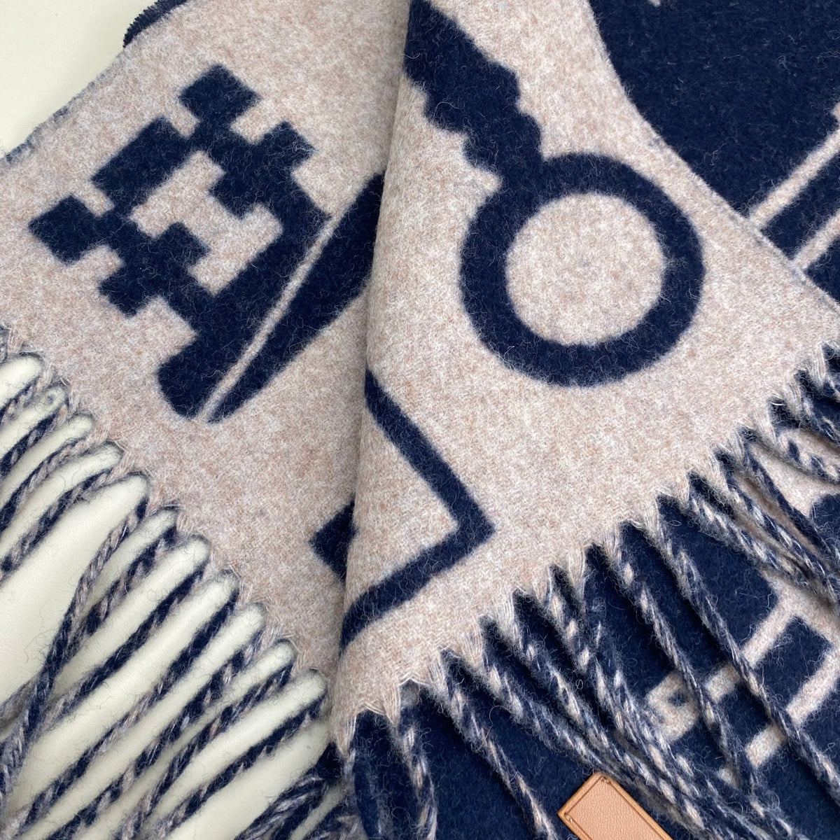 velvet key Scarf for women - alternate angle view 6