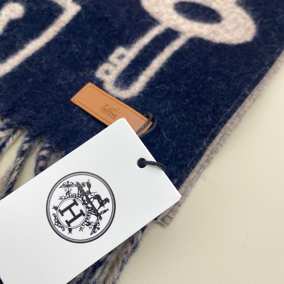 velvet key Scarf for women - alternate angle view 7