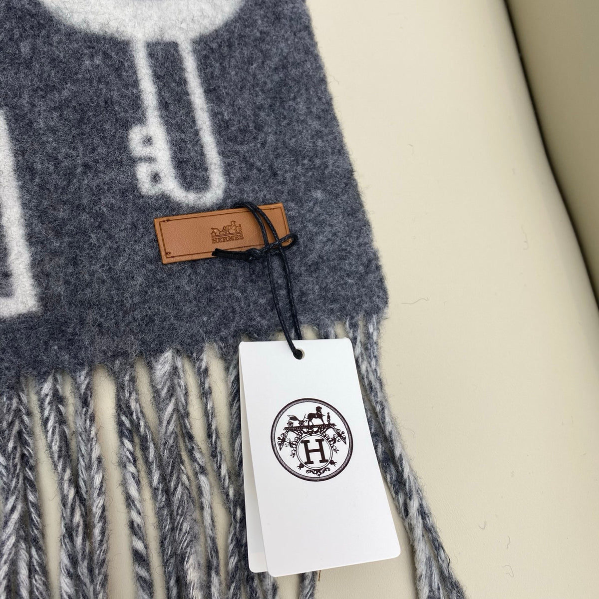 velvet key Scarf for women - alternate angle view 7