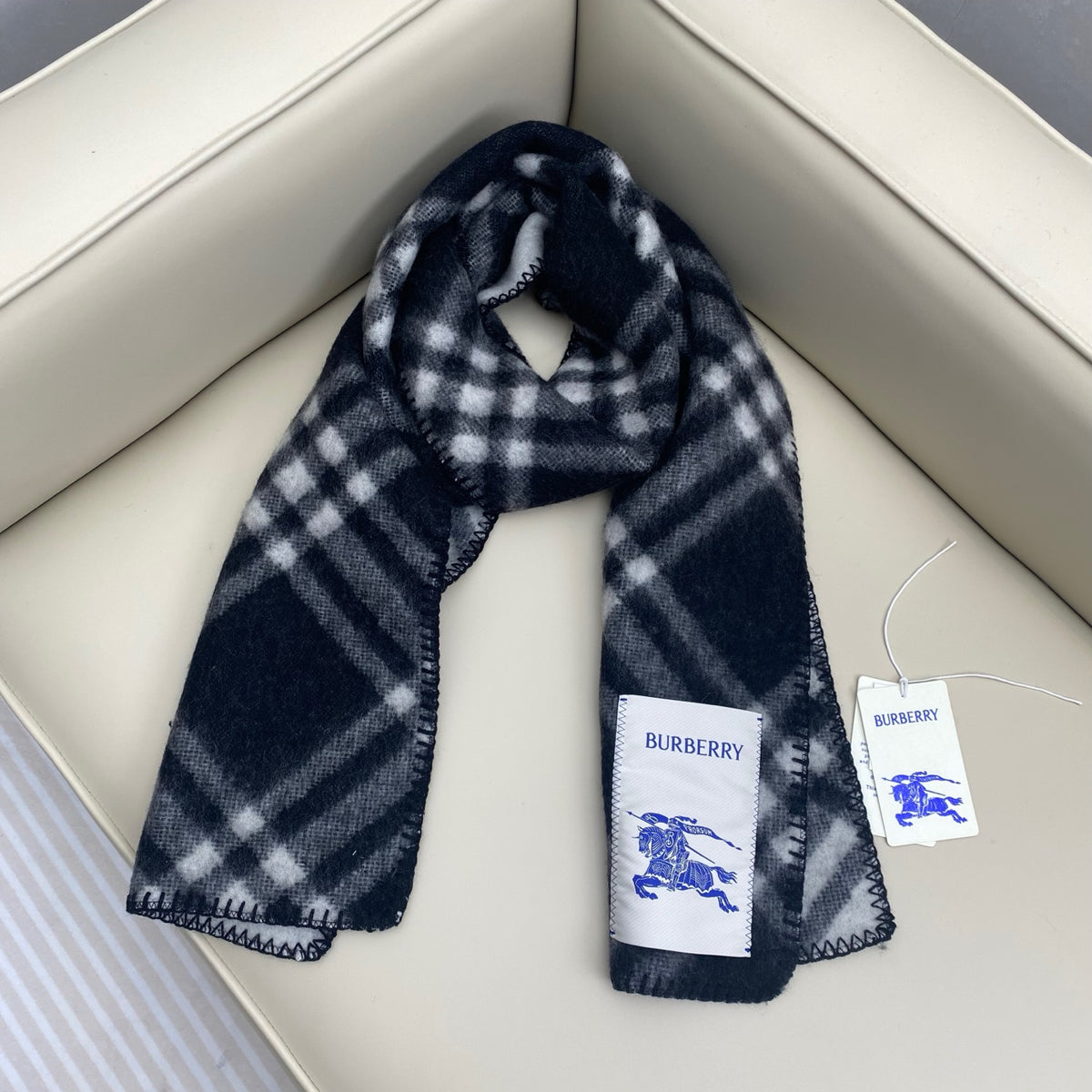 velvet Scarf for women - alternate angle view 8