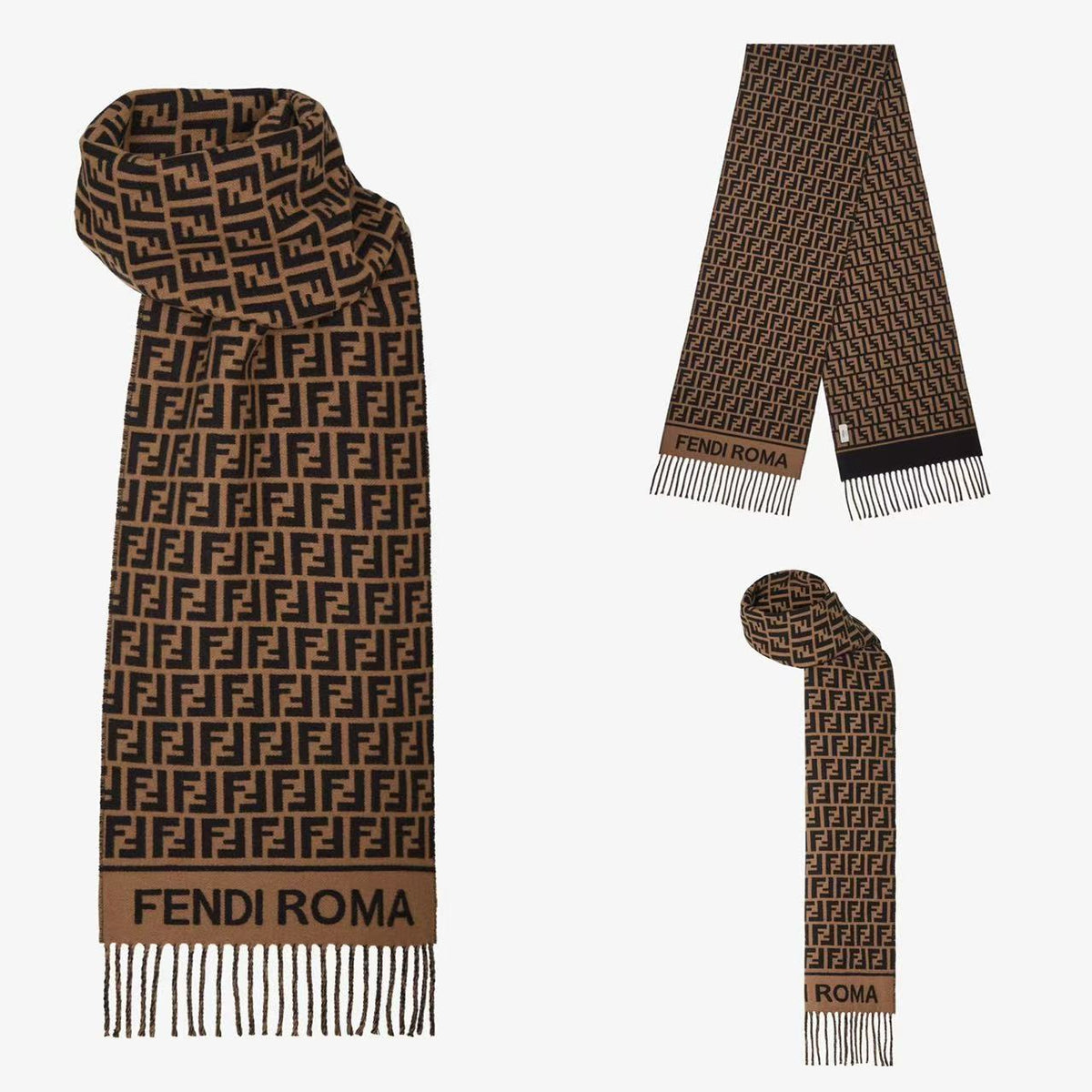 velvet floral Scarf for women - product detail view