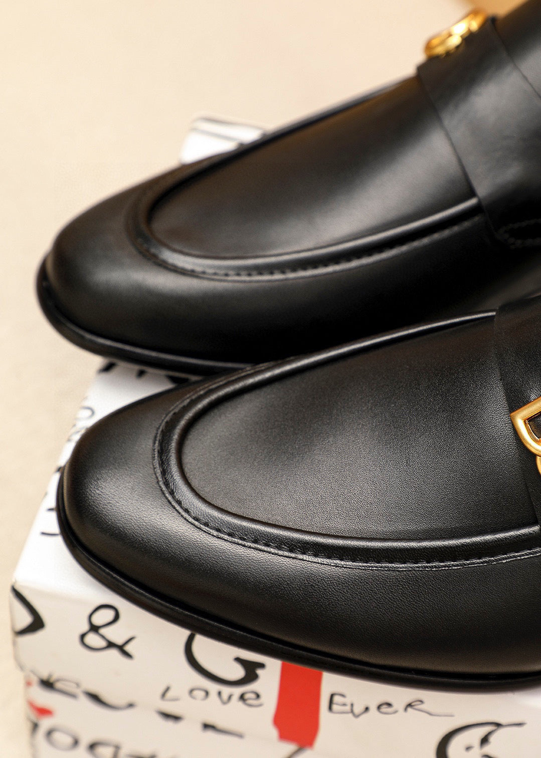 Dolce & Gabbana DG Men's Dress Shoes in Italian Patent Calfskin