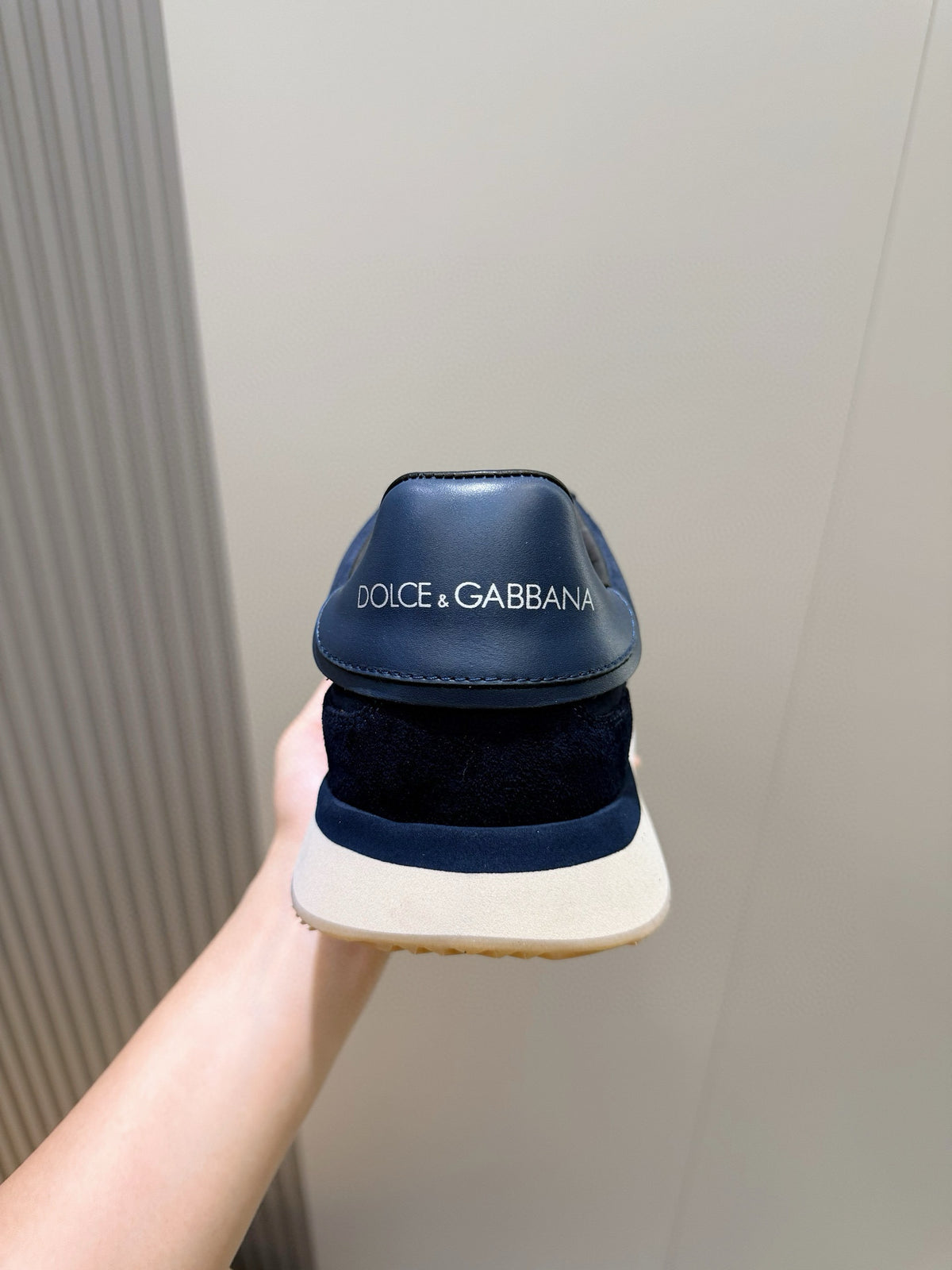 Dolce & Gabbana DG Cushion Mixed-Material Casual Sneakers