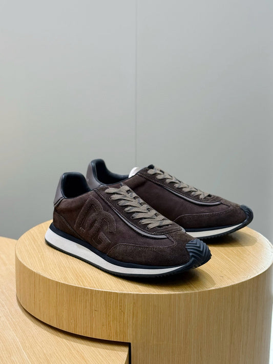Dolce & Gabbana DG Cushion Mixed-Material Casual Sneakers