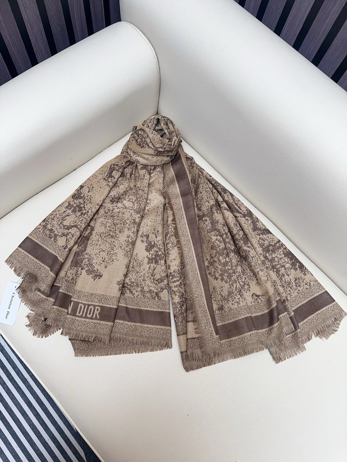 cotton floral Shawl for women - alternate angle view 7