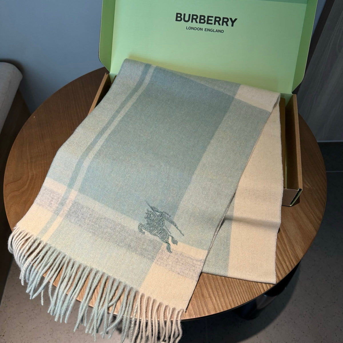 velvet stylish Scarf for men - alternate angle view 5