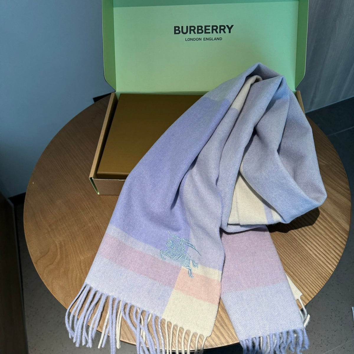 velvet stylish Scarf for men - alternate angle view 7