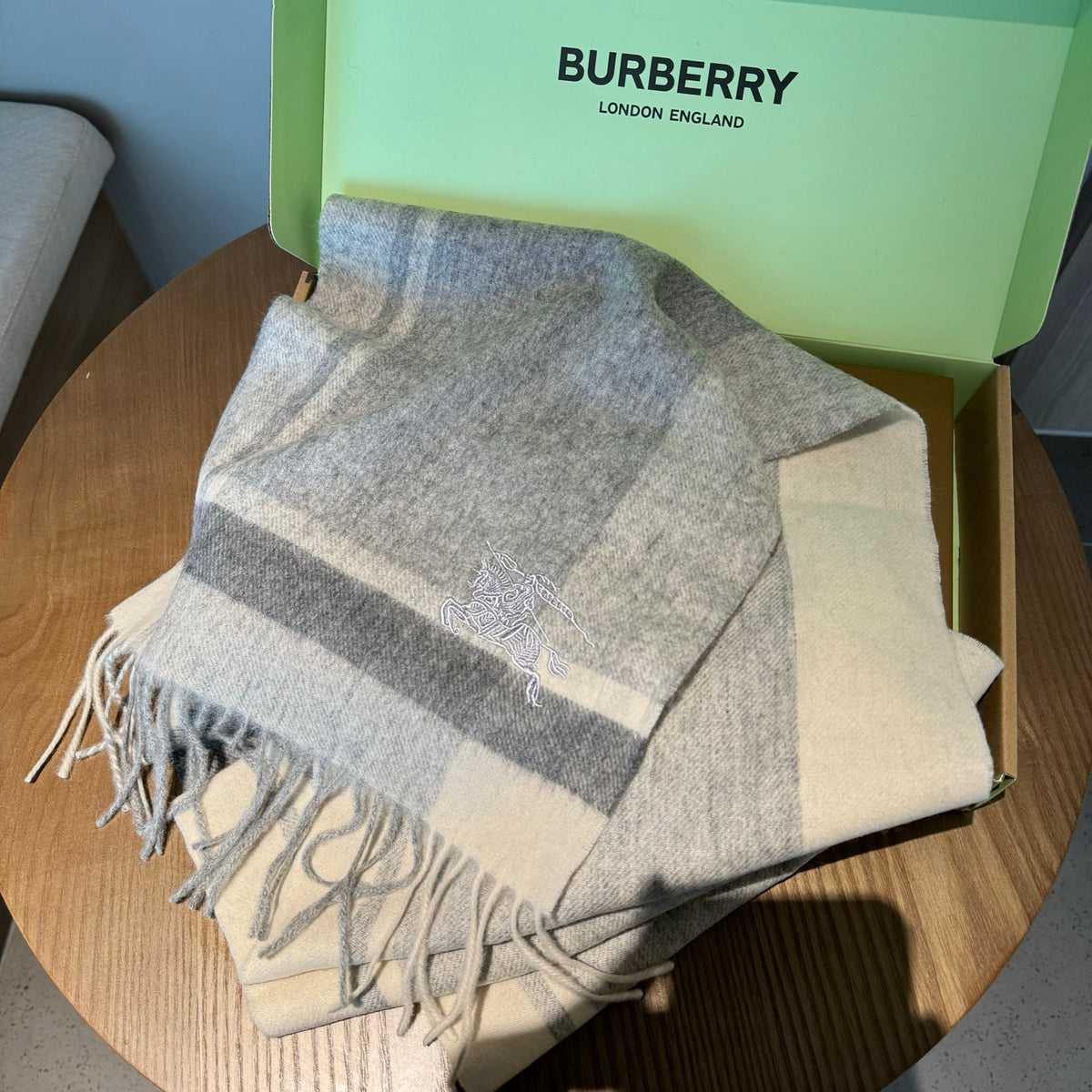 velvet stylish Scarf for men - alternate angle view 5