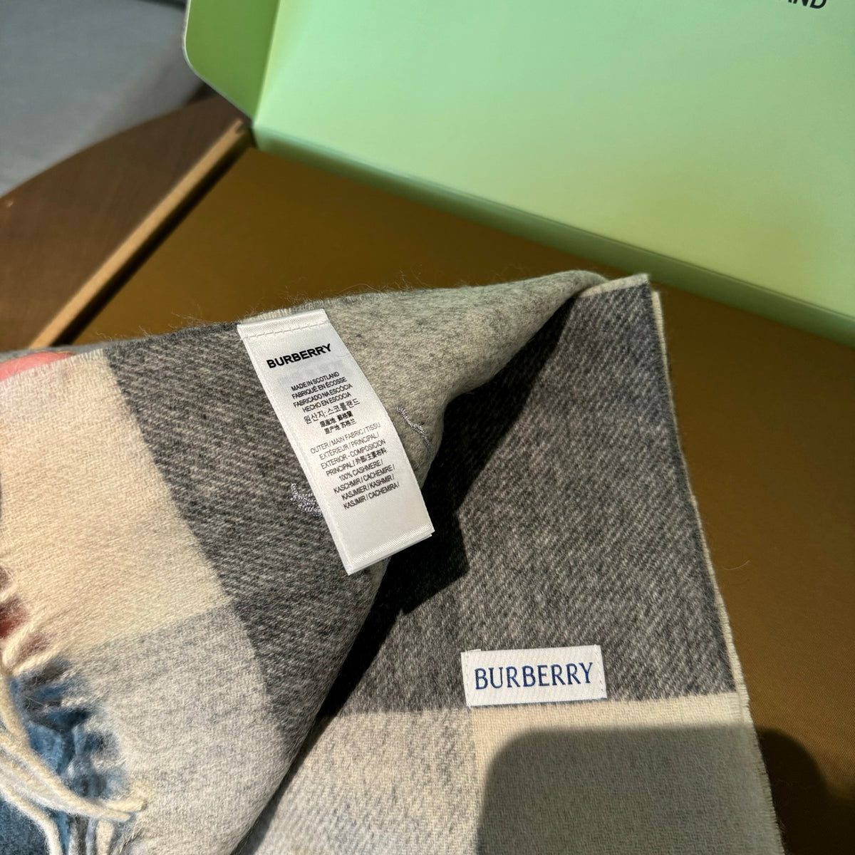 velvet stylish Scarf for men - alternate angle view 4